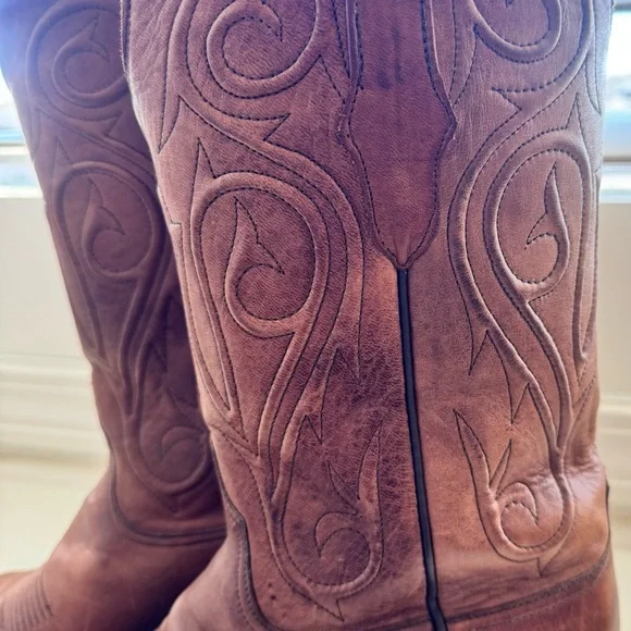 BLACK JACK BP405-64 Ranch Hand Burnished Peanut Size 9 $450 EUC!!! - Picture 3 of 13